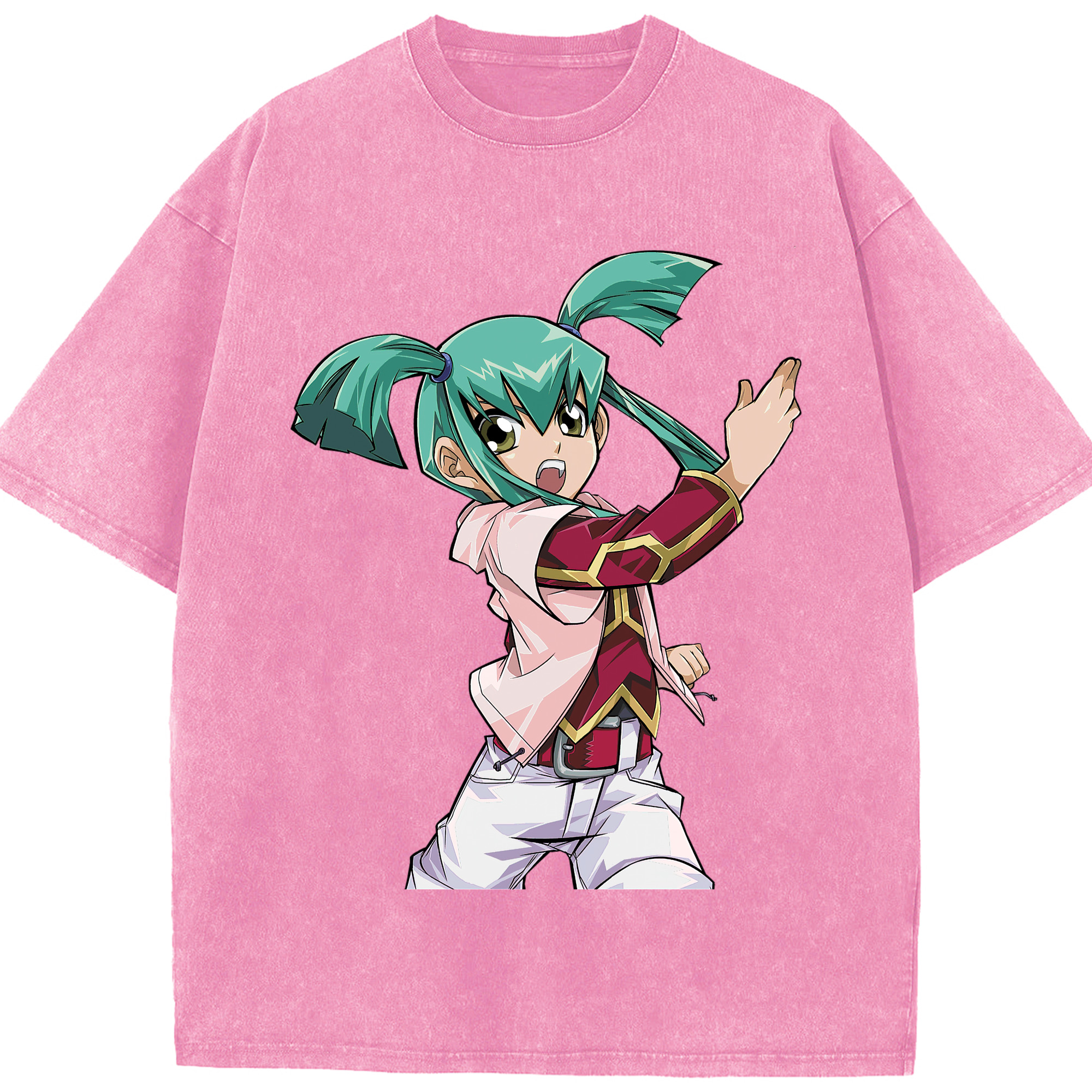 （画像用） 遊☆戯☆王 Yu-Gi-Oh! 綿100% ヴィンテージ風 半袖Tシャツ（フロントプリント）